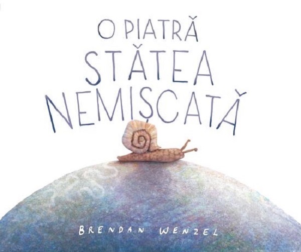 O piatră stătea nemișcată, Brendan Wenzel – copertă