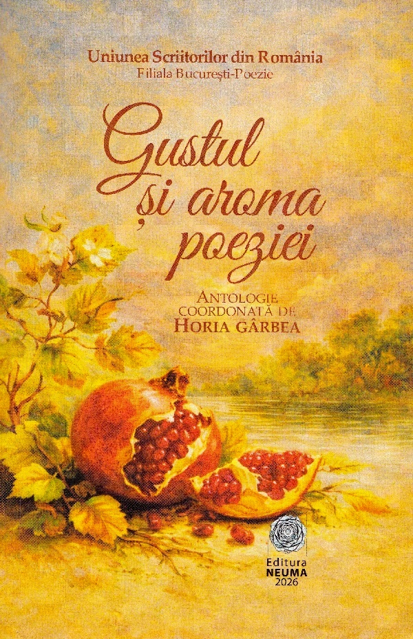 Gustul și aroma poeziei, Horia Garbea – copertă