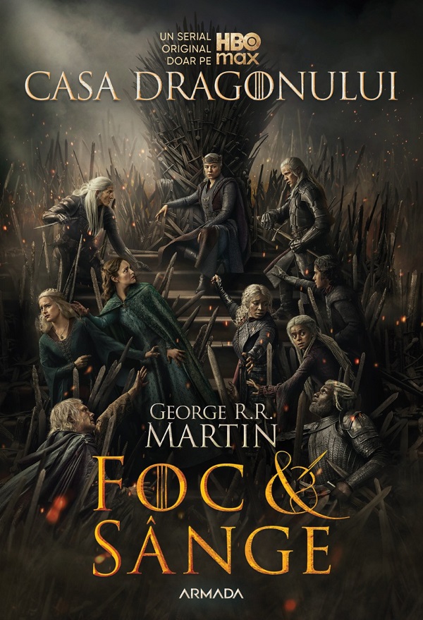 Foc și sânge, George R.R. Martin – copertă