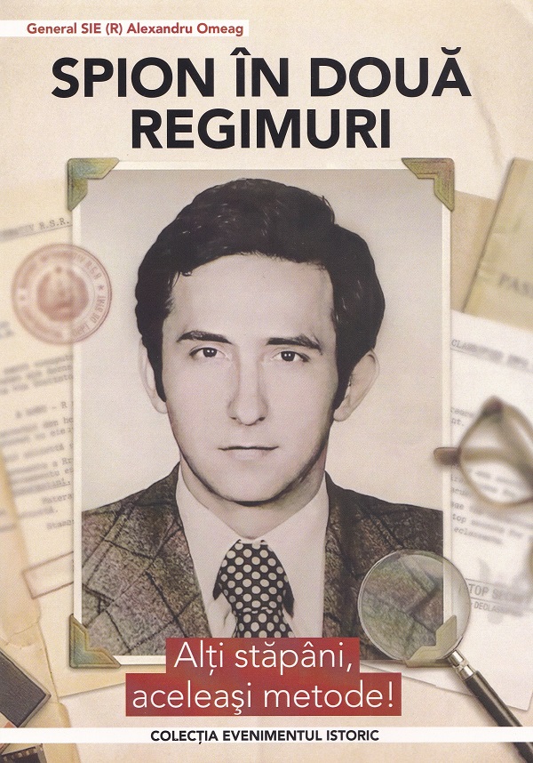 Spion în două regimuri, Alexandru Omeag – copertă
