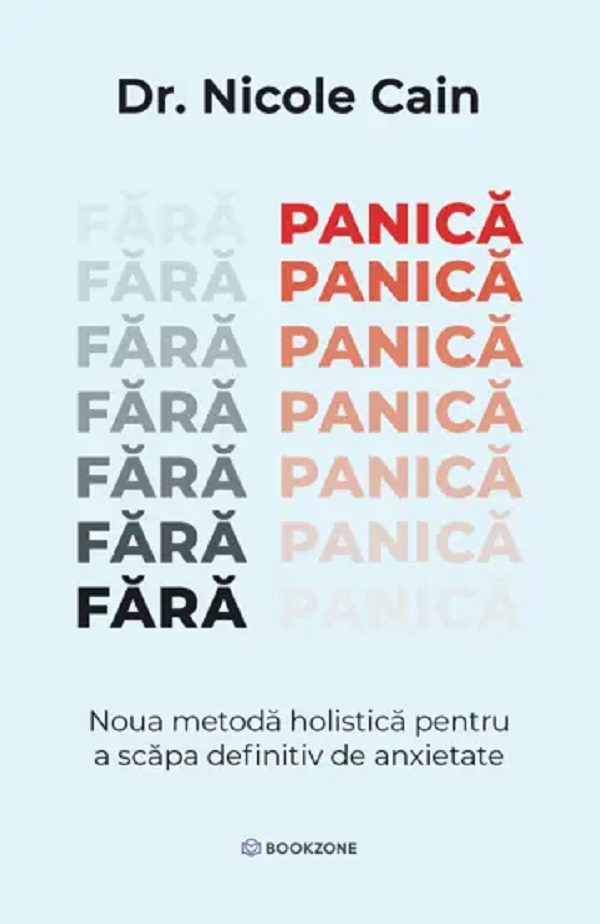 Fără panică, Nicole Cain – copertă