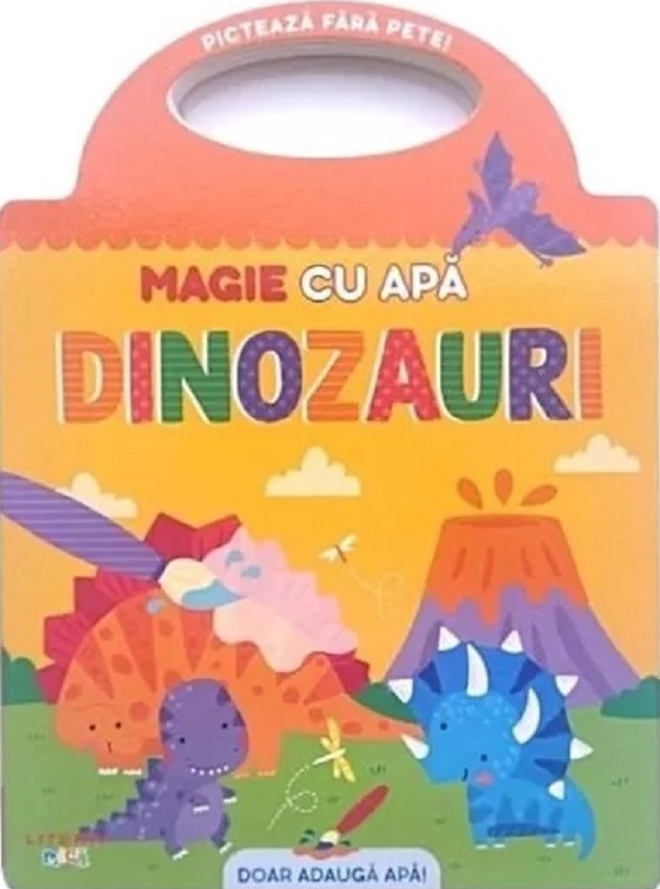 Dinozauri. Magie cu apă,  – copertă