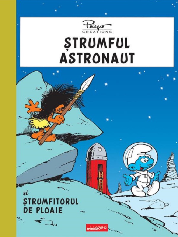Cartea Ștrumful astronaut și ștrumfitorul de ploaie de Pierre Culliford Peyo, Gos