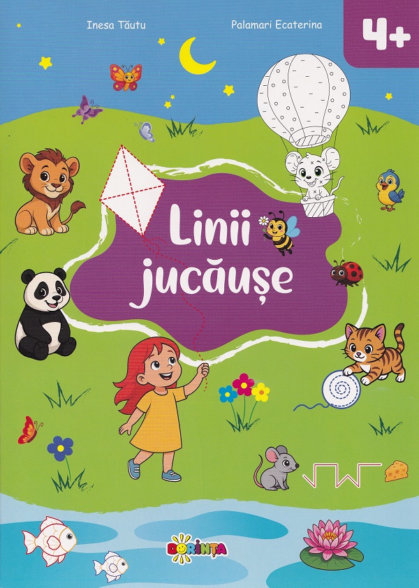 Cartea Linii jucăușe 4 ani+ de Inesa Tautu, Palamari Ecaterina