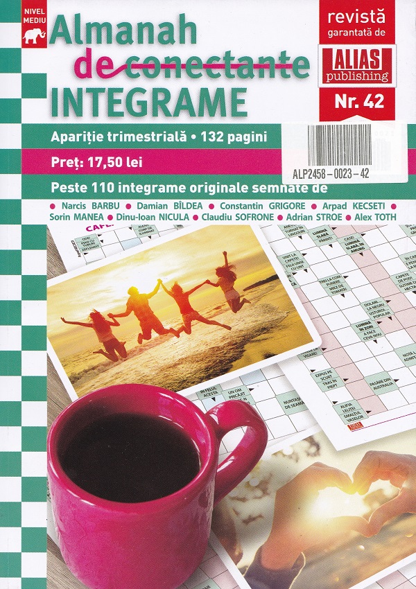Almanah de integrame deconectante Nr.42,  – copertă