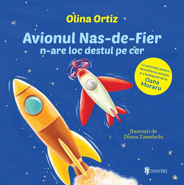 Cartea Avionul nas-de-fier n-are loc destul pe cer de Olina Ortiz