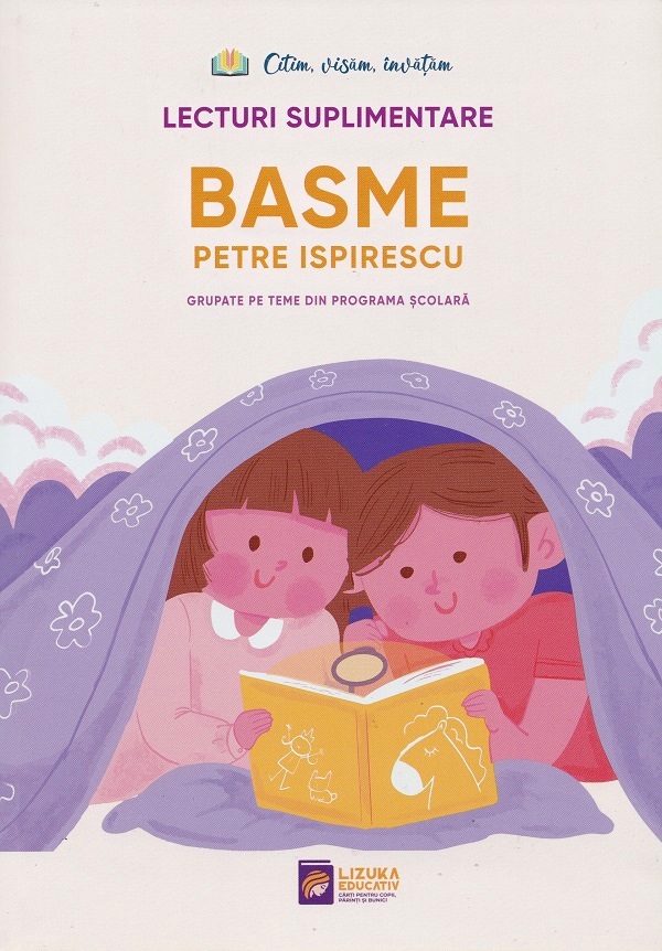 Basme. Lecturi suplimentare, Petre Ispirescu – copertă