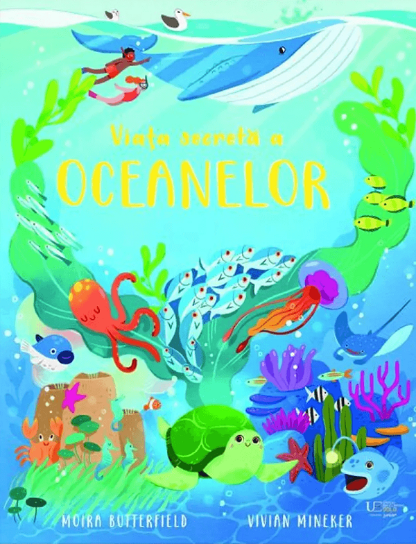 Viața secretă a oceanelor, Moira Butterfield – copertă