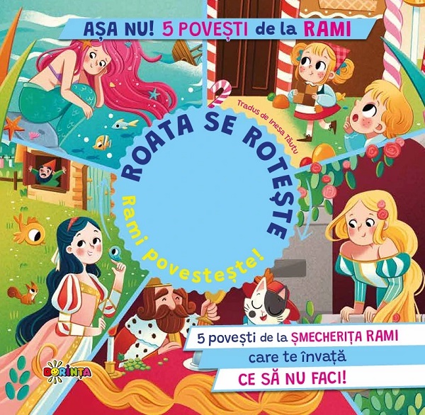 Cartea Așa nu! 5 povești de la Rami. Roata se rotește. Rami povestește! de Paolo Mancini, Luca de Leone