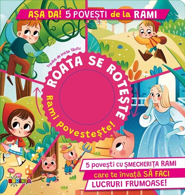 Cartea Așa da! 5 povești de la Rami. Roata se rotește. Rami povestește! de Paolo Mancini, Luca de Leone