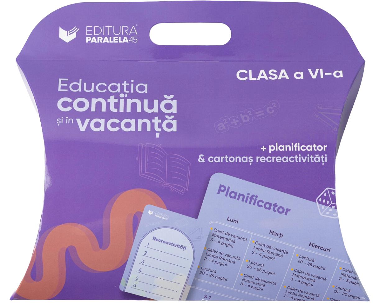 Pachet Vacanță - Clasa 6. Mediu,  – copertă