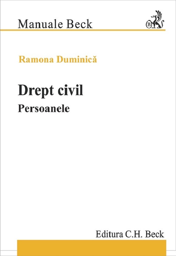 Cartea Drept civil. Persoanele 