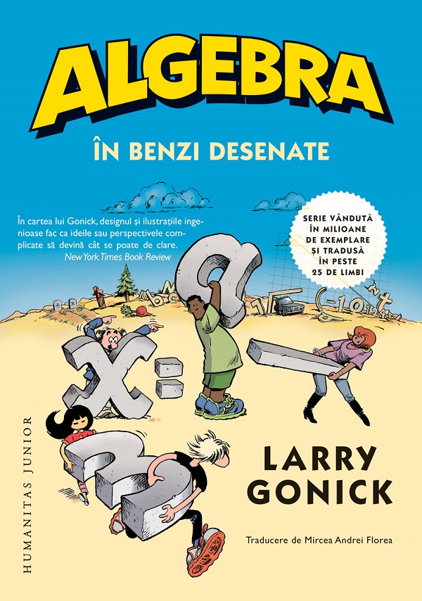 Algebra în benzi desenate, Larry Gonick – copertă