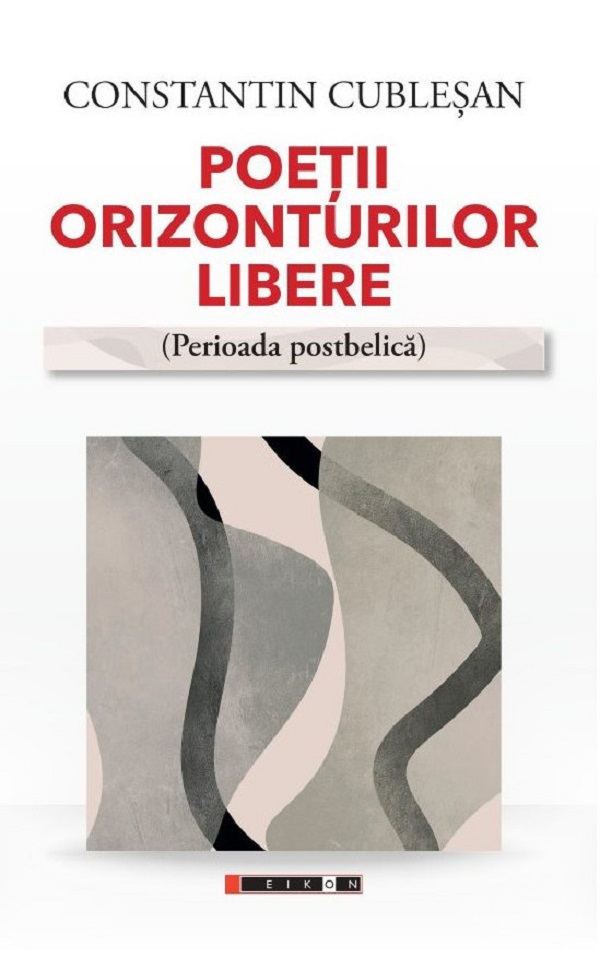 Poeții orizonturilor libere. Perioada postbelică, Constantin Cublesan – copertă