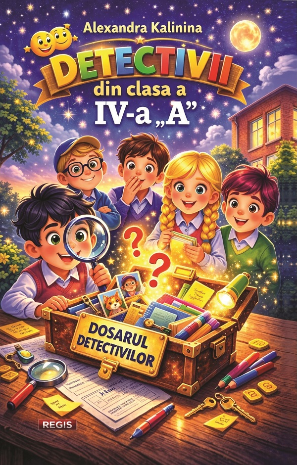 Detectivii din clasa a IV-a A, Alexandra Kalinina – copertă
