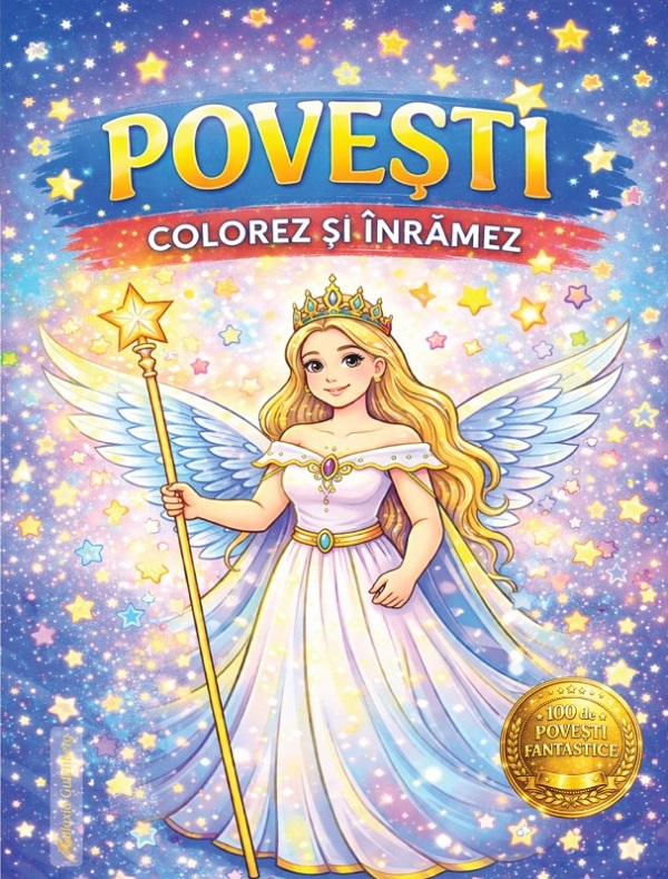 Cartea Povești. Colorez și înrămez – Editura GALAXIA GUTENBERG