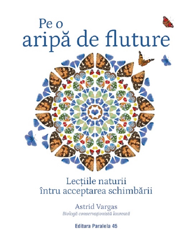 Pe o aripă de fluture, Astrid Vargas – copertă