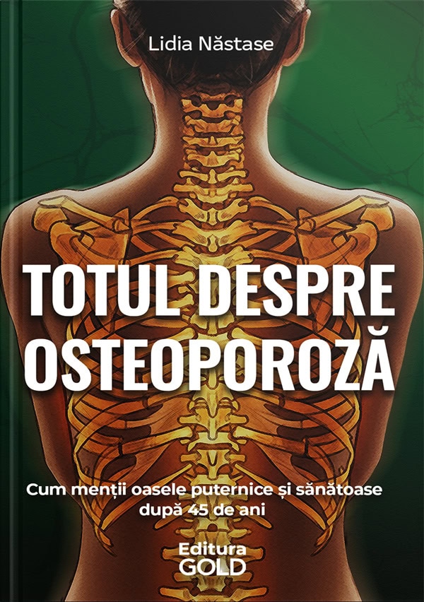 Totul despre osteoporoză, Lidia Nastase – copertă