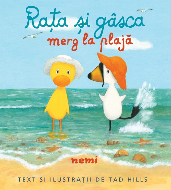 Cartea Rața și gâsca merg la plajă 