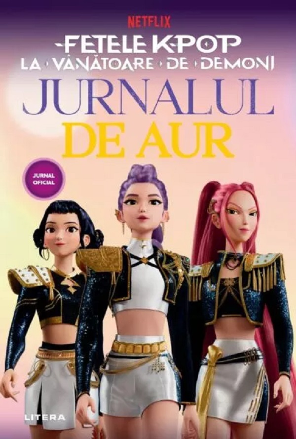 Fetele K-pop. La vânătoare de demoni. Jurnalul de aur,  – copertă