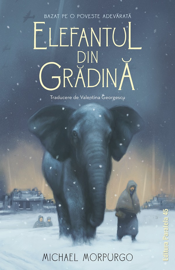 Elefantul din grădină, Michael Morpurgo – copertă