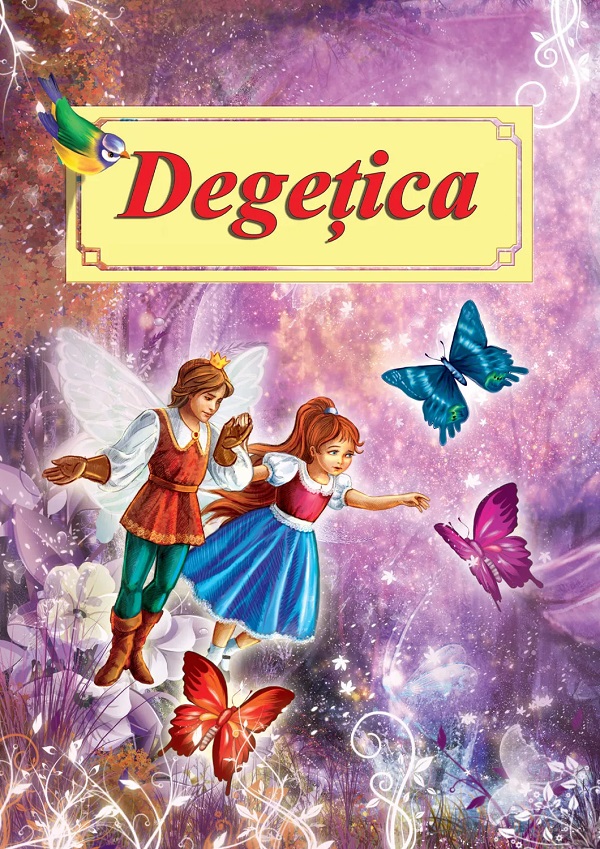 Degețica. Poveste ilustrată, Hans Christian Andersen – copertă