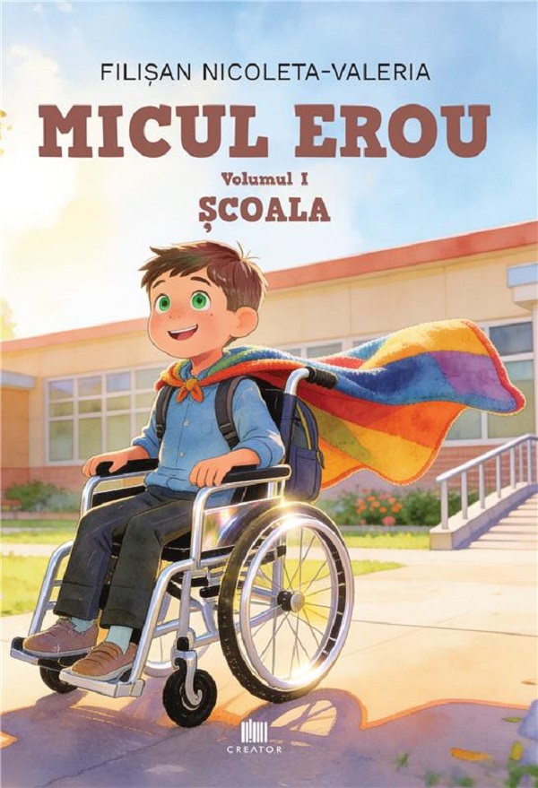 Micul erou Vol.1: Școala, Nicoleta-Valeria Filisan – copertă