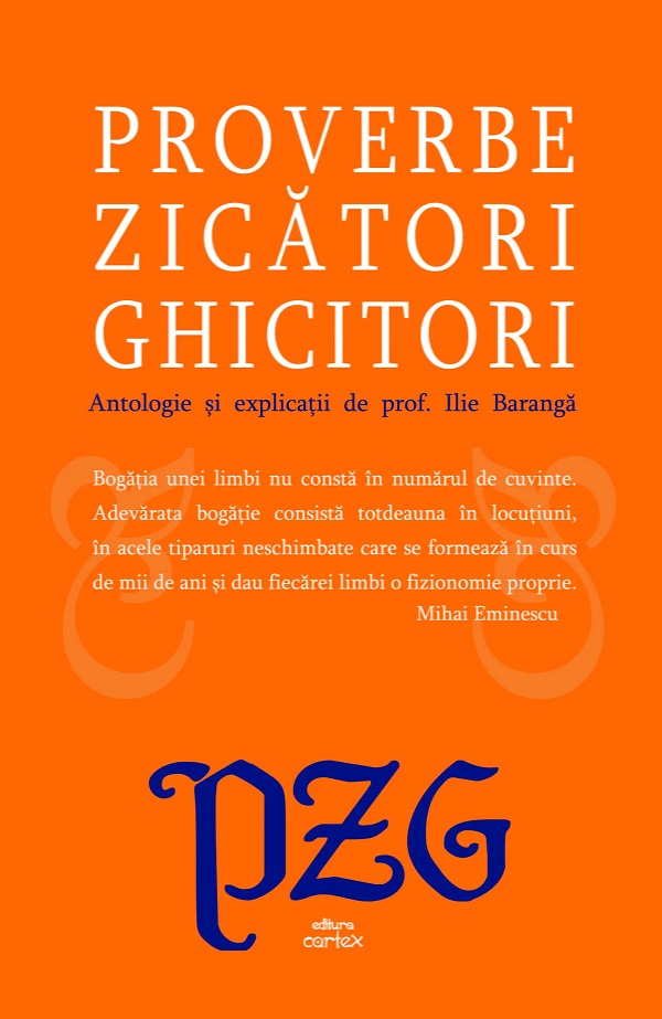 Cartea Proverbe. Zicători. Ghicitori 