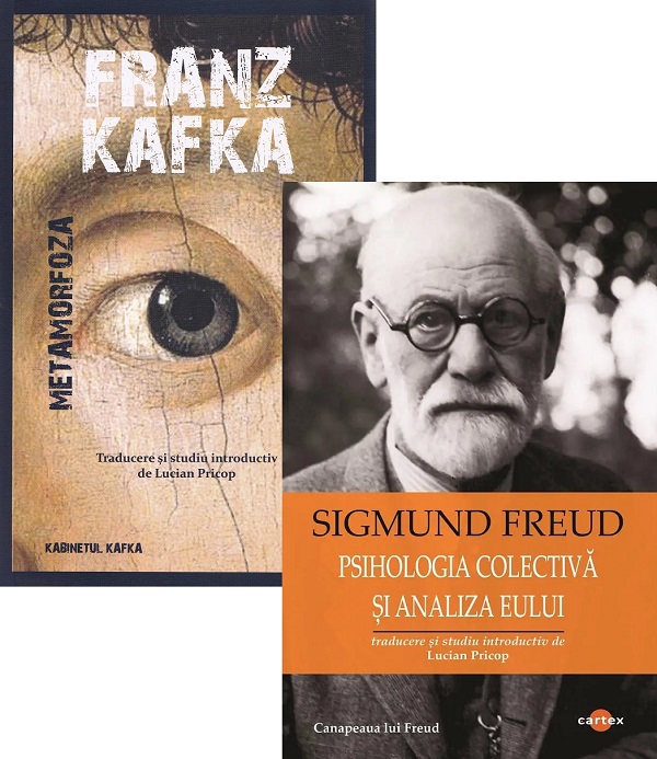 Cartea Pachet 2 cărți: Metamorfoza + Psihologia colectivă și analiza Eului de Sigmund Freud, Franz Kafka