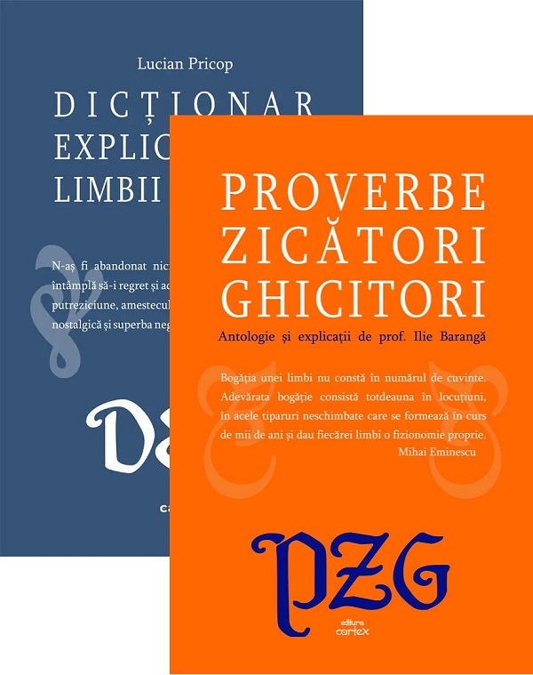 Cartea Pachet 2 cărți: DEX + Proverbe, zicători, ghicitori de Lucian Pricop