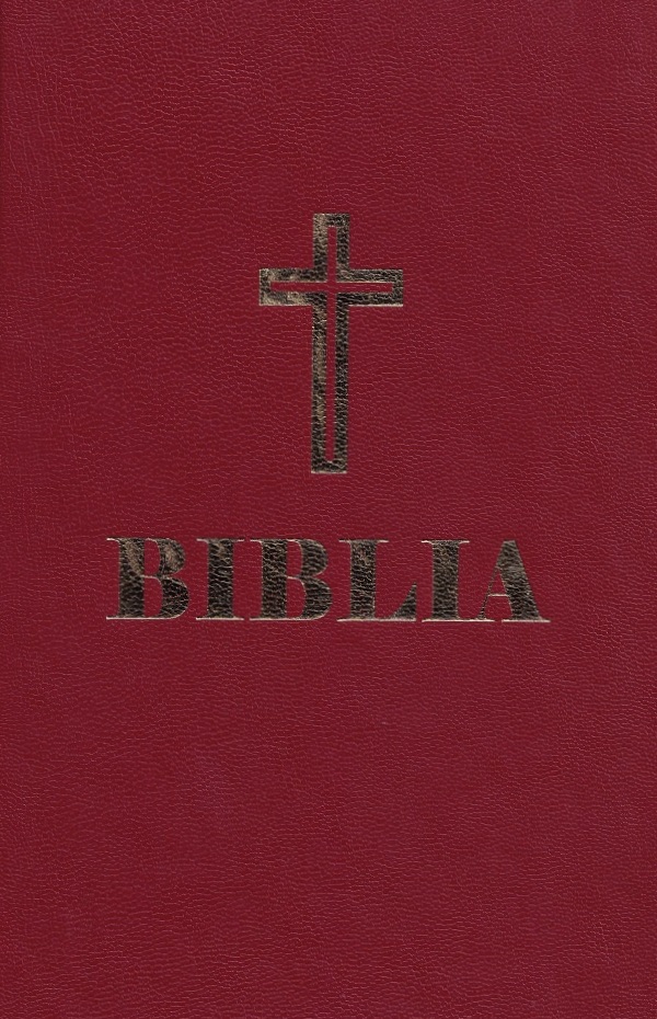 Biblia simplă grena Ed.2025,  – copertă