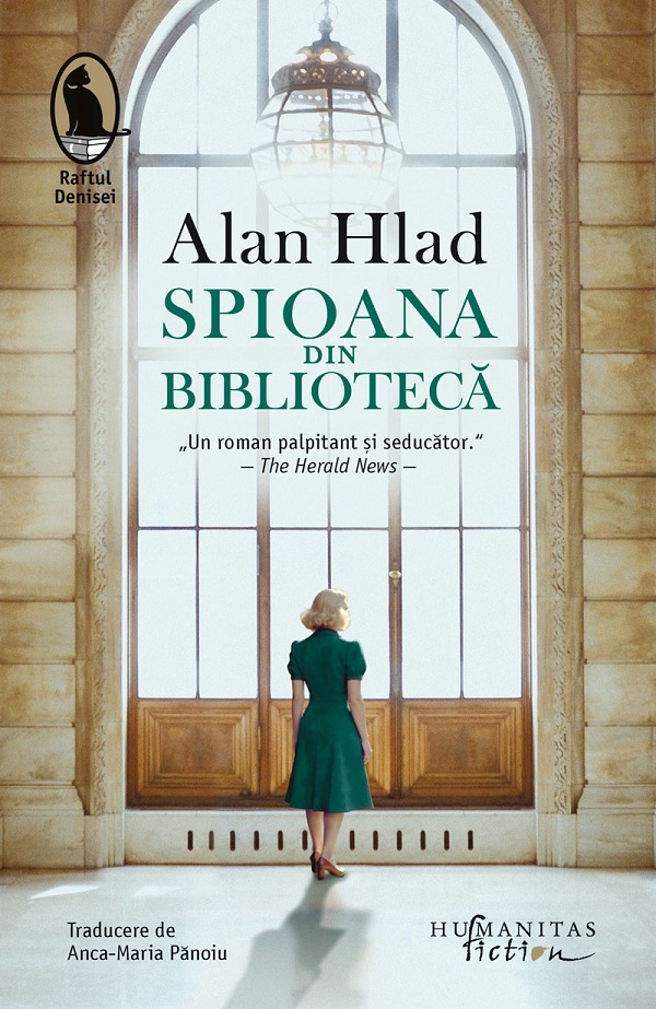 Spioana din bibliotecă, Alan Hlad – copertă