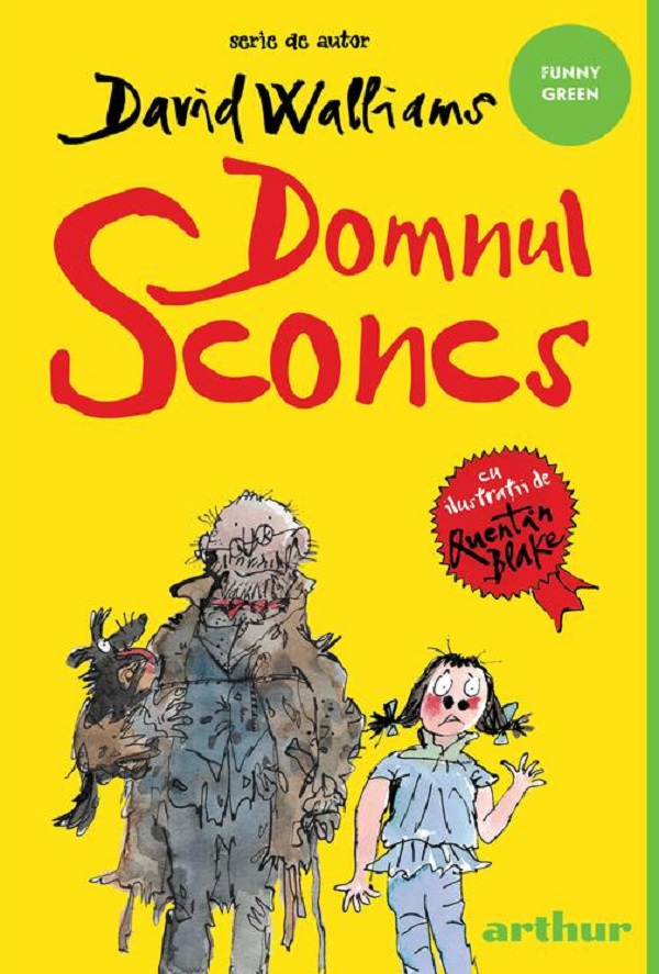 Domnul Sconcs, David Walliams – copertă