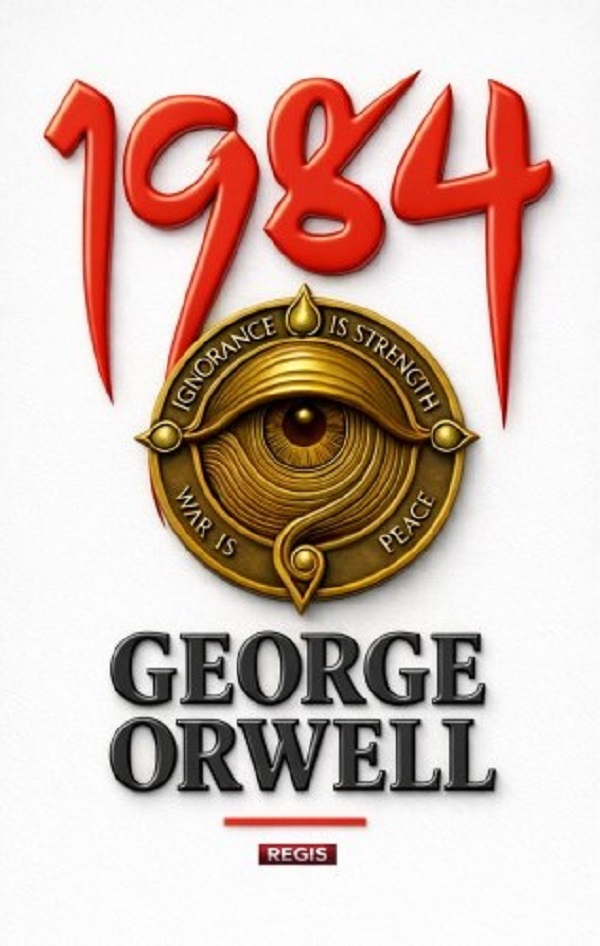 1984, George Orwell – copertă