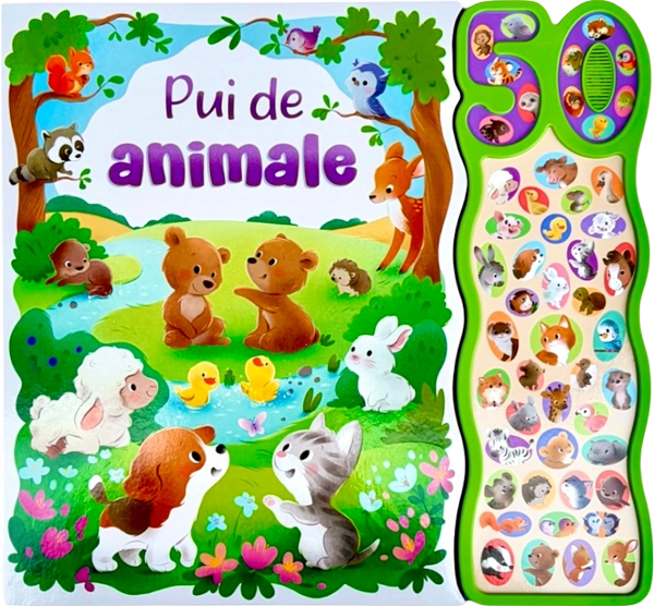 Pui de animale: 50 de sunete,  – copertă