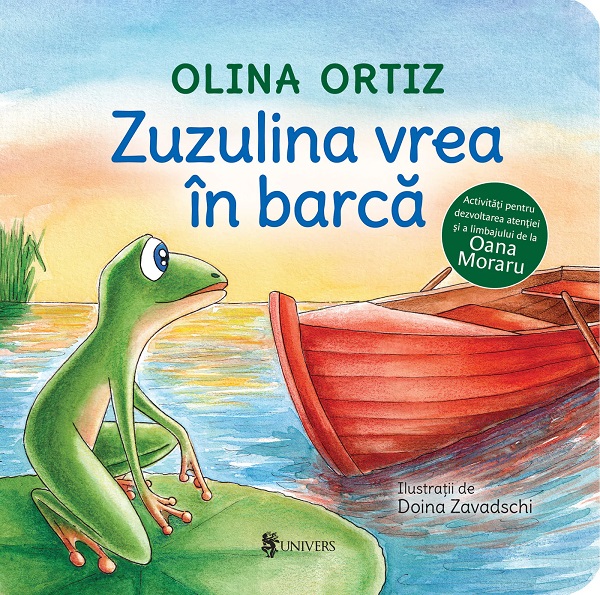 Zuzulina vrea în barcă, Olina Ortiz – copertă