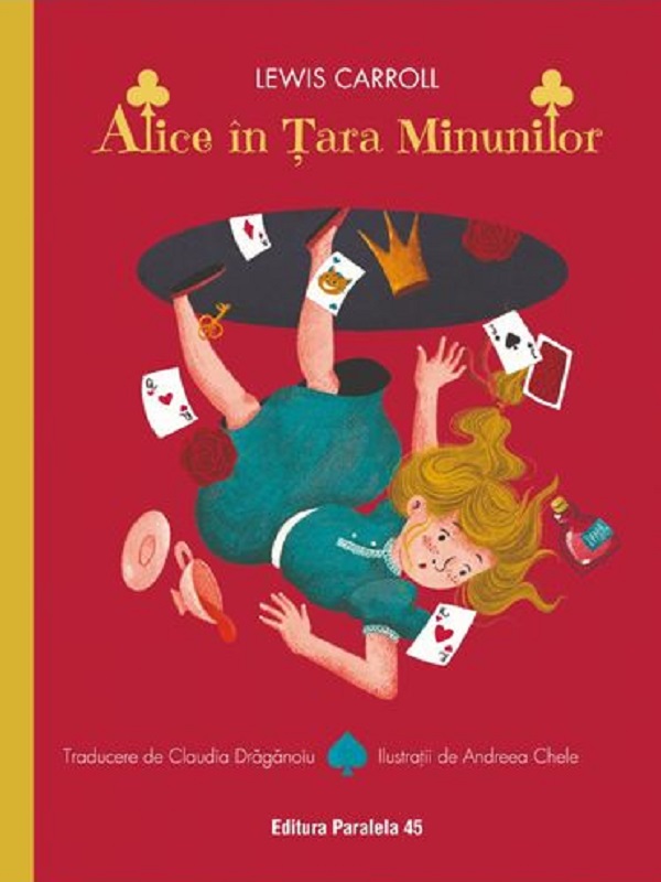 Alice în Țara Minunilor, Lewis Carroll – copertă