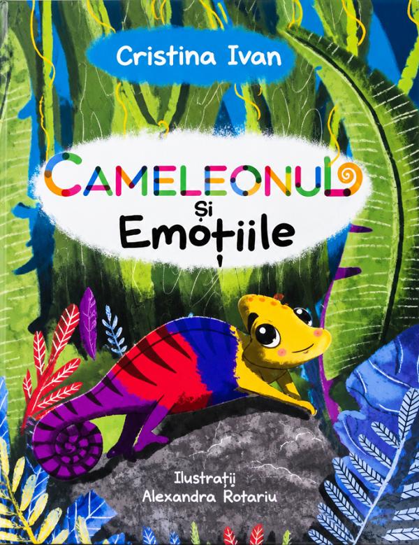 Cameleonul și emoțiile, Cristina Ivan – copertă