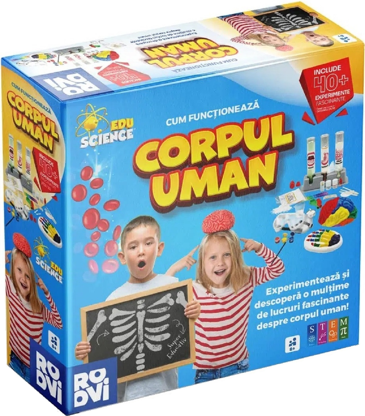 Joc Cum funcționează corpul uman,  – copertă