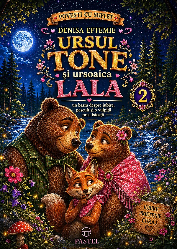 Cartea Ursul Tone și ursoaica Lala Vol.2 de Denisa Eftemie