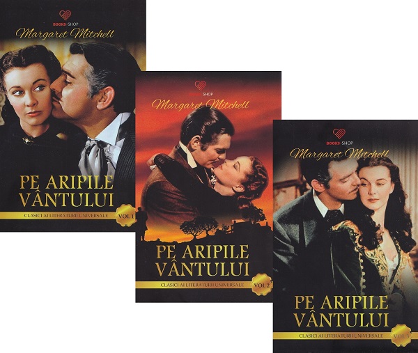 Cartea Pachet 3 volume: Pe aripile vântului 