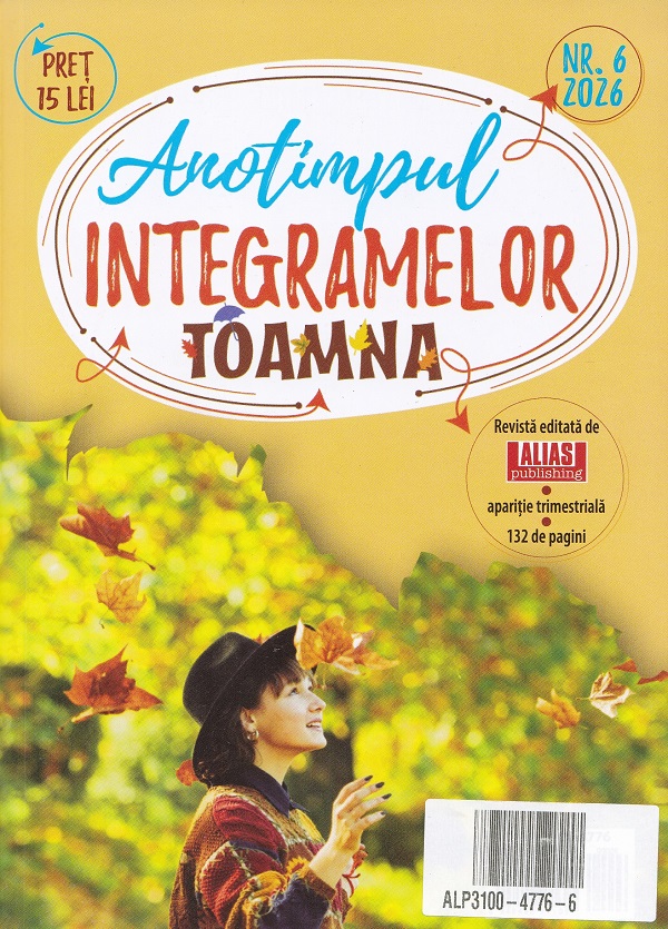 Cartea Anotimpul integramelor Nr.6 2026. Toamna  de 