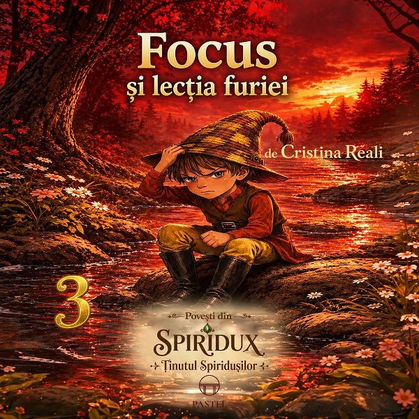 Cartea Focus și lecția furiei. Seria Povești din Spiridux. Ținutul Spiridușilor Vol.3 