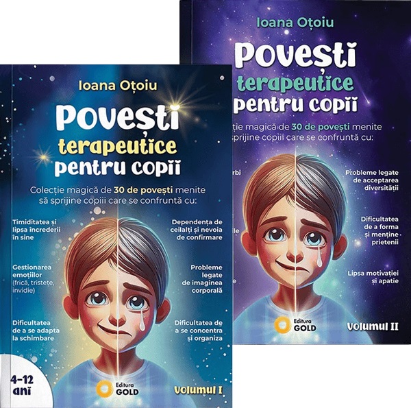 Cartea Pachet 2 volume: Povești terapeutice pentru copii 