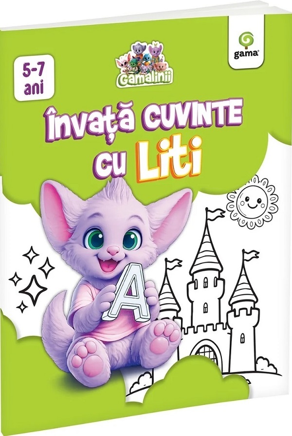Cartea Gamalinii. Învață cuvinte cu Liti  de 