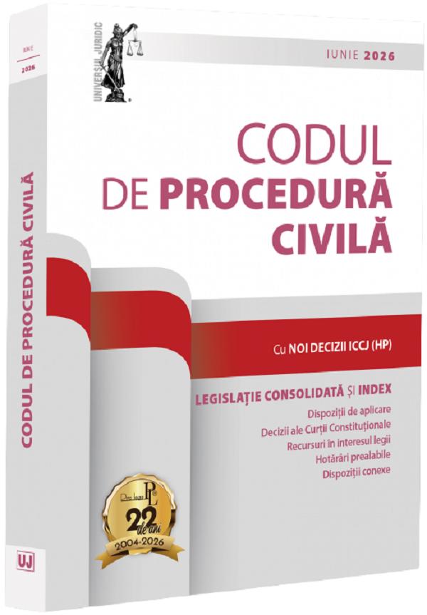 Cartea Codul de procedură civilă: Iunie 2026  de Dan Lupascu