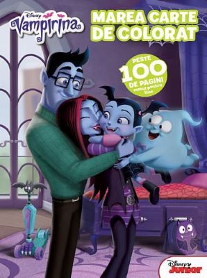 Disney Vampirina - Marea carte de colorat | Cărți de Colorat pentru Copii
