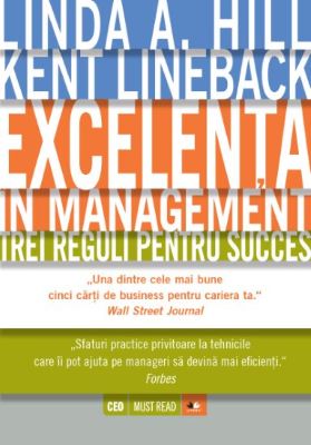 Excelenta In Management | Cărți de Management