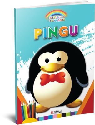 Gradinita Coloreaza - Pingu | Cărți de Colorat pentru Copii