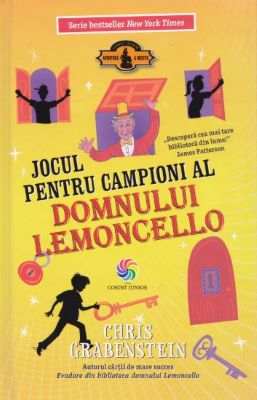 Jocul pentru campioni al domnului Lemoncello | Cărți Fantasy pentru Copii - Literatură pentru Copii